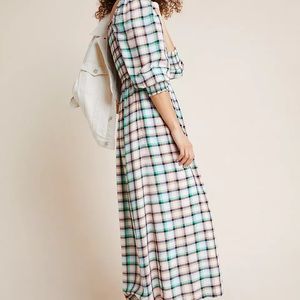 Anthropologie Maeve Cerie midi dress